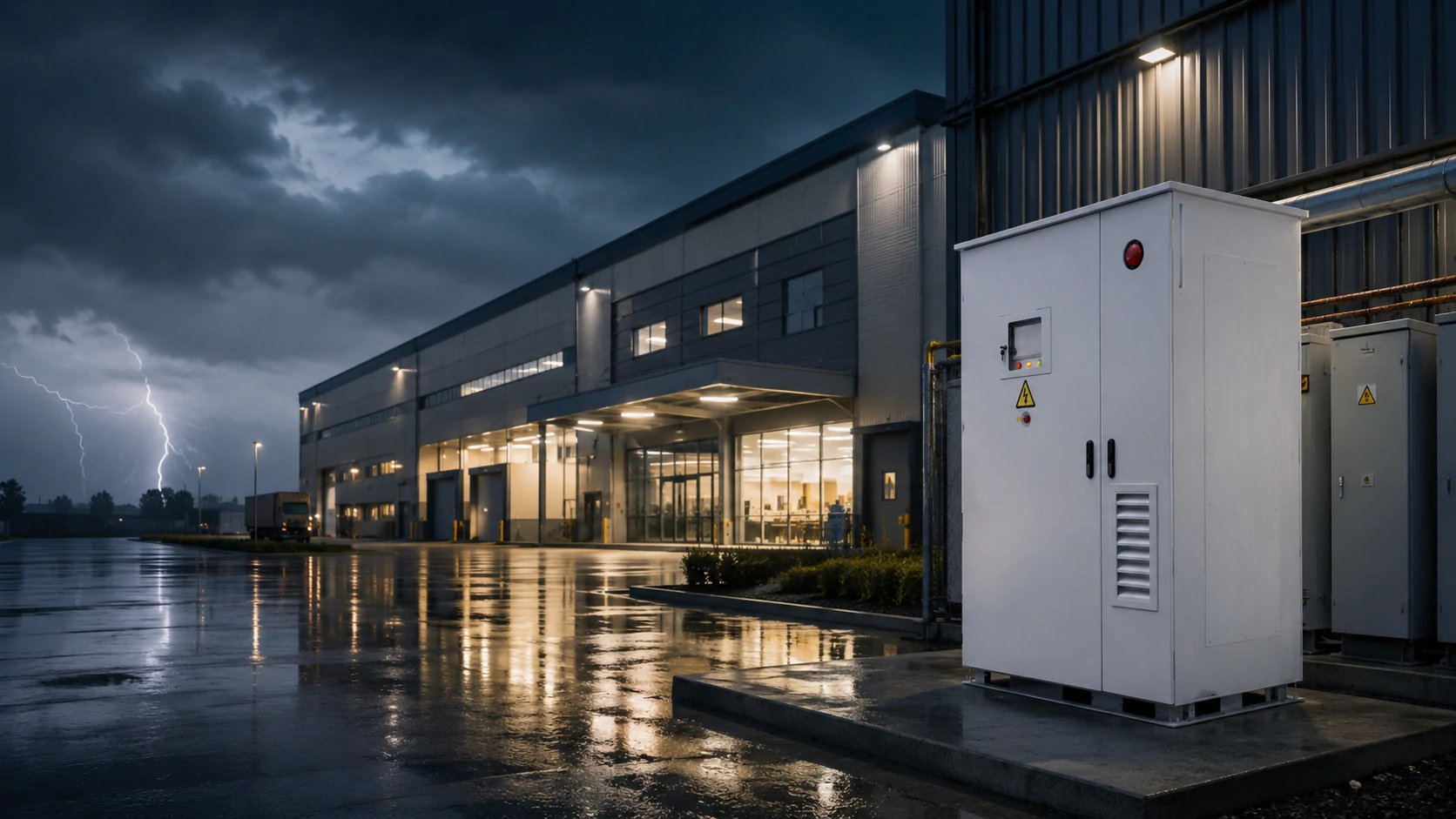 Commercial and industrial backup power ESS